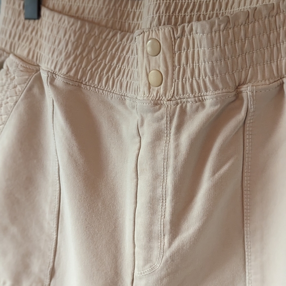 Anthropologie cream joggers - Picture 2 of 9